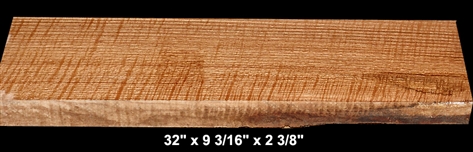 Thick Quarter-Sawn Red Oak - 32" x 9 3/16" x 2 3/8" -  $70.00