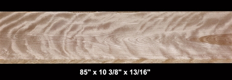 Wide Curly Yellow Birch - 85" x 10 3/8" x 13/16" - $85.00