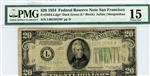 2054-Ldgs*, $20 Federal Reserve Note San Francisco, 1934