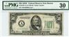 2105-A, $50 Federal Reserve Note Boston, 1934C