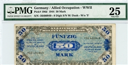 196d, 50 Mark Germany, 1944