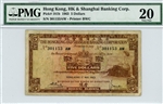 181b, 5 Dollars Hong Kong, 1963