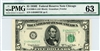 1966-G (GE Block), $5 Federal Reserve Note Chicago, 1950E