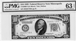 2000-I (IA Block), $10 Federal Reserve Note Minneapolis, 1928