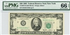 2075-B (BJ Block), $20 Federal Reserve Note New York, 1985