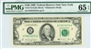 2173-B (BA Block), $100 Federal Reserve Note New York, 1990