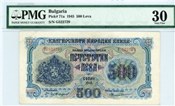 71a, 500 Leva Bulgaria, 1945