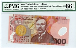 189b, 100 Dollars New Zealand, 1999-2006