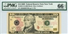 2041-B (JBB Block), $10 Federal Reserve Note New York, 2009