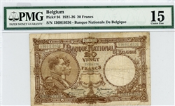 94, 20 Francs, 1921-26