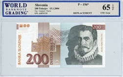 15d*, 200 Tolarjev Slovenia, 2004
