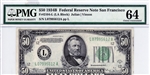 2104-L (LA Block), $50 Federal Reserve Note, 1934B