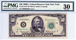2115-B* (B* Block), $50 Federal Reserve Note New York, 1969A