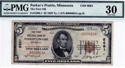 Parker's Prairie, Minnesota, CH# 6661