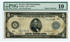 855a*, $5 Federal Reserve Note Philadelphia, 1914