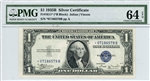 1611* (*B  Block), $1 Silver Certificate, 1935B