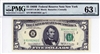 1971-B (BC Block), $5 Federal Reserve Note New York, 1969B