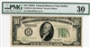 2001-K (KA Block), $10 Federal Reserve Note Dallas, 1928A