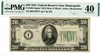 2054-Idgsm* DGS Mule (I* Block), $20 Federal Reserve Note Minneapolis, 1934