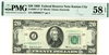 2067-J* (J* Block), $20 Federal Reserve Note Kansas City, 1969