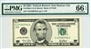 1988-J (CJA Block), $5 Federal Reserve Note Kansas City, 2001
