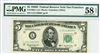 1965-L (LC Block), $5 Federal Reserve Note San Francisco, 1950D