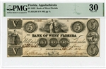 Appalachicola, Florida, $5, 1832