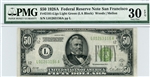 2101-Llgs Light Green, $50 Federal Reserve Note San Francisco, 1928A