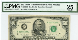 2116-F, $50 Federal Reserve Note Atlanta, 1969B