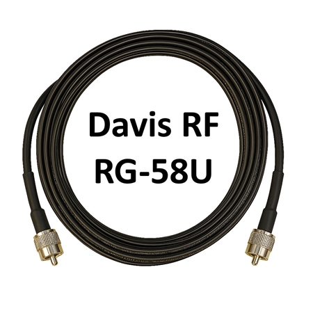 Davis RF RG-58CU COAX ASSEMBLY
