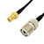 UHF female / SMA female Jumper RG-174 coaxial cable