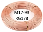 High Temp M17-RG178 Coax 25 FT