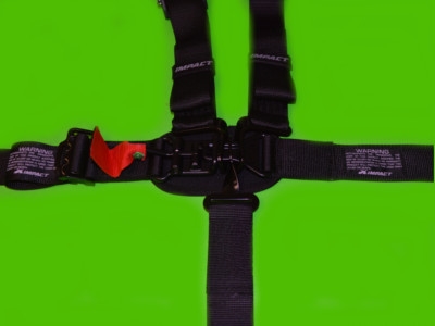 Impact Latch and Link 5 point Safety Harness