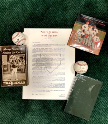 Willie Morris and John Grisham Baseball Collection