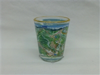 TRAIL MAP SHOT GLASS