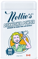 Nellie's Dishwasher Powder Tin Cork, 100 Loads