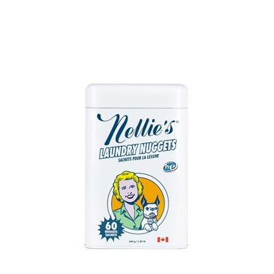 Nellie's Laundry Nuggets Tin, 60 Load