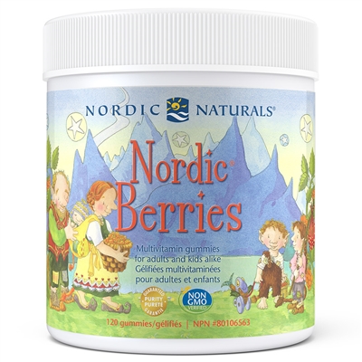 Nordic Naturals Berries Child Multivitamins, 120's