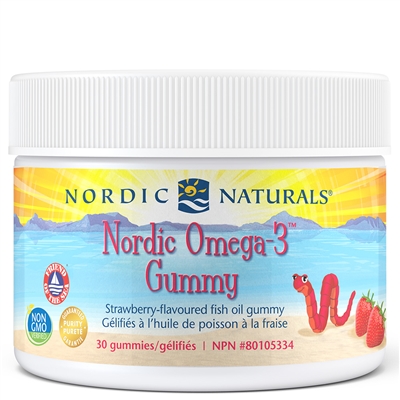 Nordic Naturals Omega-3 Gummy (Strawberry), 30's