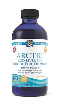 Nordic Naturals Cod Liver Oil Orange, 237ml