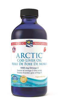 Nordic Naturals Cod Liver Oil Strawberry, 237ml
