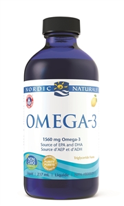 Nordic Naturals Liquid Omega 3 Lemon, 237ml
