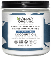 Wildly Organic Coconut Oil, Virgin Unrefined, 414ml