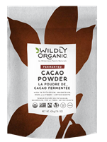 Wildly Organic Cacao Powder, Fermented, Organic, 454g