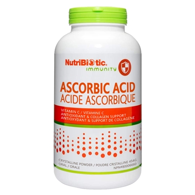 Nutribiotic Ascorbic Acid Powder, 454g