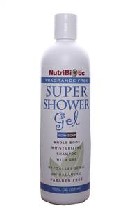 Nutribiotic Shower Gel Fragrance free, 355ml