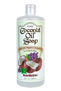 Nutribiotic Coccont Soap, Lavender Mint, 960ml