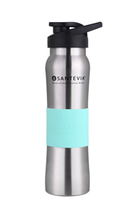 Santevia Stainless Steel Water Bottle, 750ml