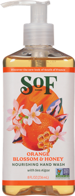 South Of France Liquid Soap, Orange Honey 236ml