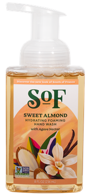 South Of France Foaming Hand Wash, Almond 236ml